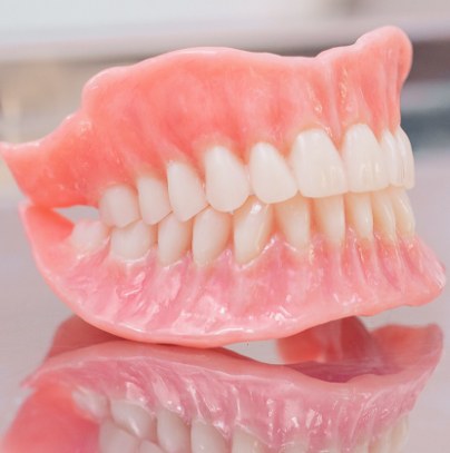 Full set of dentures