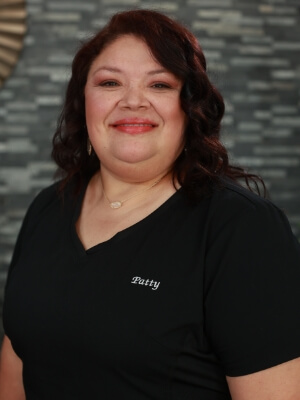 Dental assistant Patricia